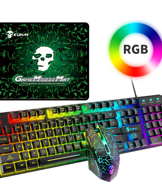 Kuiying T6RGB Luminous Keyboard And Mouse Set