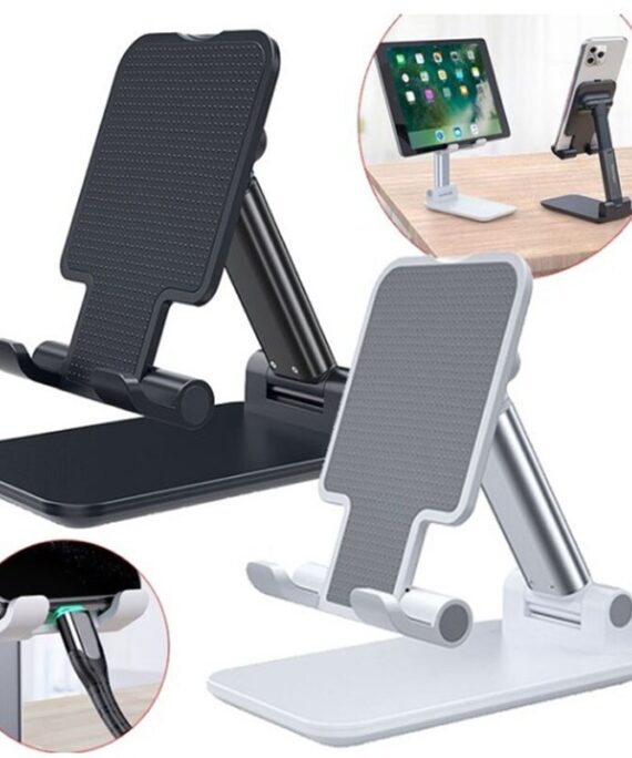 Metal Desktop Tablet Holder Table Cell Foldable Extend Support Desk Mobile Phone Holder Stand For iPhone iPad Adjustable