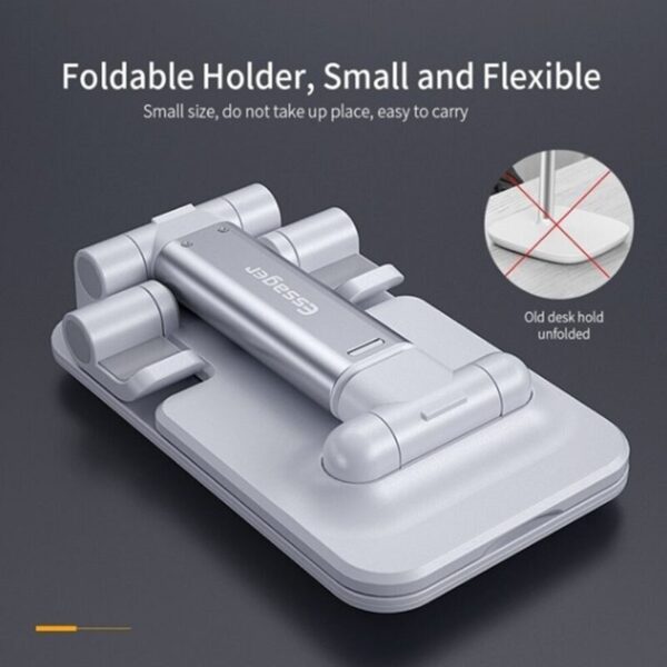 Metal Desktop Tablet Holder Table Cell Foldable Extend Support Desk Mobile Phone Holder Stand For iPhone iPad Adjustable - Image 6