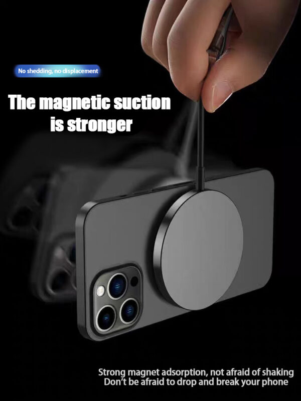 Qi2 Wireless Charger 15W Magnetic Wireless Fast Charging Is Suitable For 12-16PG Mobile Phone Models. Support Temu Us - Image 6