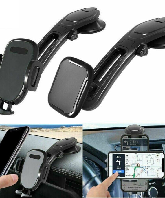 360 Rotatable Phone Mount Holder Car Dashboard Gravity Adjustable GPS Stand Rotating Car Phone Holder Universal Dashboard Mount Car Holder GPS Phone Stands Auto Accessories Car Phone Holder