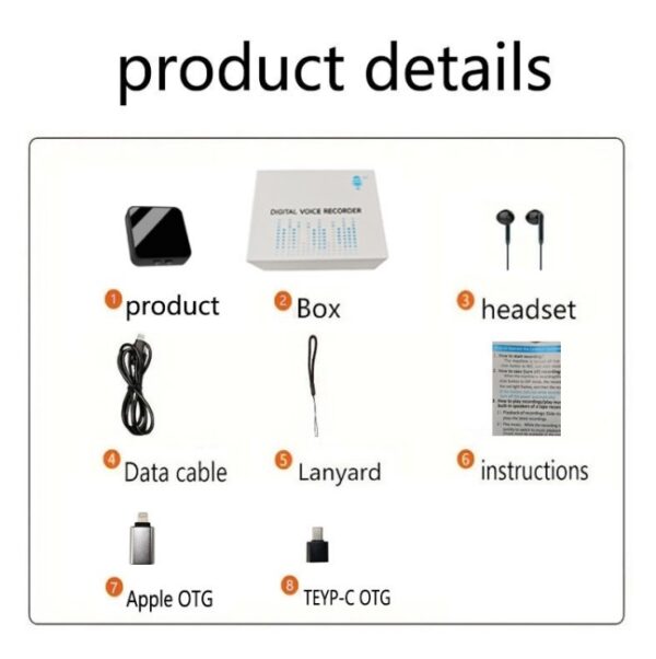 The Voice Recorder Is Mini, Small, Portable, And Small - Image 3
