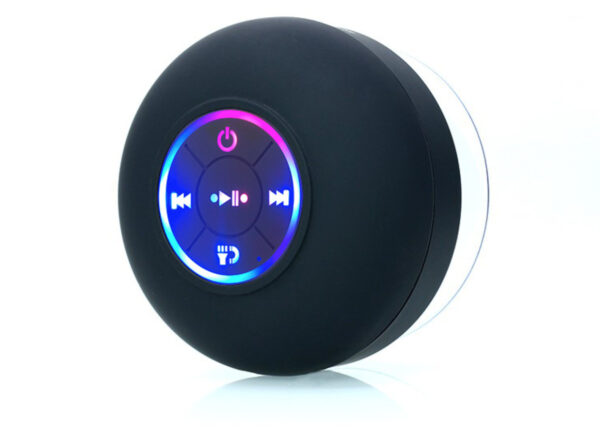 BTS07 Large Suction Cup Waterproof Bluetooth Audio With Light - Image 5