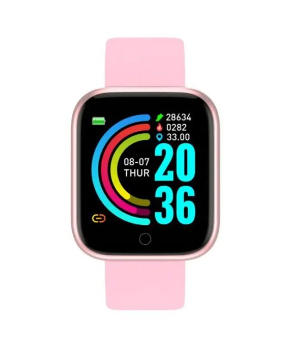Y68 Smartwatch - Compact Design, Lightweight Construction, With Strapless Strap, Perfect For Everyday Wear