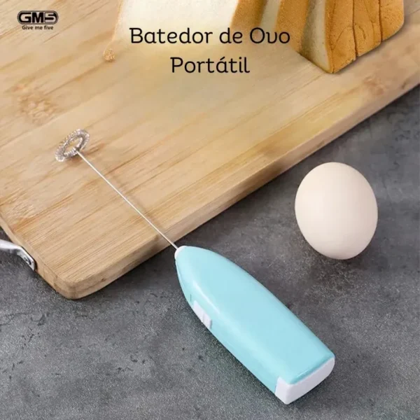 Batedor de ovo portátil, mini frother elétrico de leite, misturador para casa, batedor de café, string batedor - Image 7