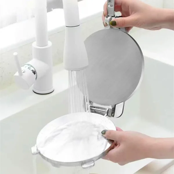Dough Press Metal Dies Steel Flour Tortilla Press Dumpling Dough Tortillas Flour Bread Mold Sandwich Taco Press - 6.5 inch - Image 12