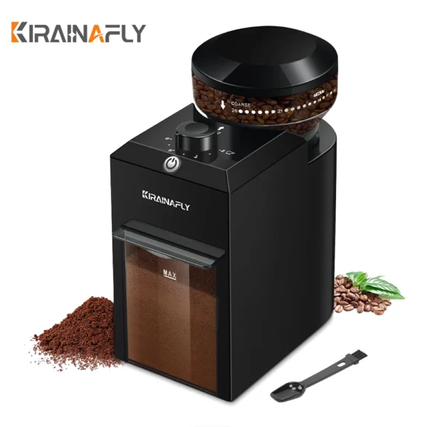 Automatic Burr Mill Coffee Grinder Electric Coffee Bean Grinding With 28 Adjustable Gears for Espresso French Press Drip Coffee - Image 7