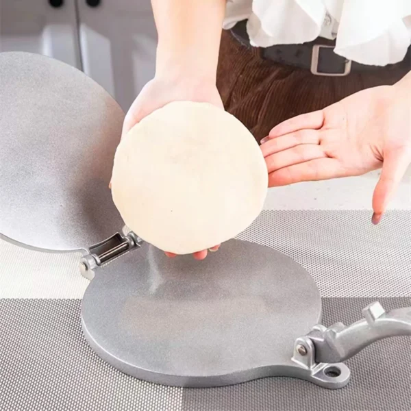 Dough Press Metal Dies Steel Flour Tortilla Press Dumpling Dough Tortillas Flour Bread Mold Sandwich Taco Press - 6.5 inch - Image 2