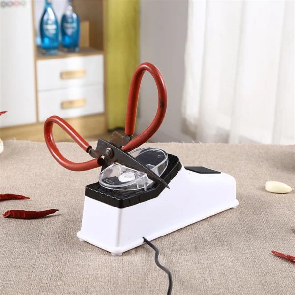 Electric Knife Sharpener Professional Knife Sharpener Fast Sharpening With Protective Cover For Restaurant Home Kitchen Gadget - Image 10
