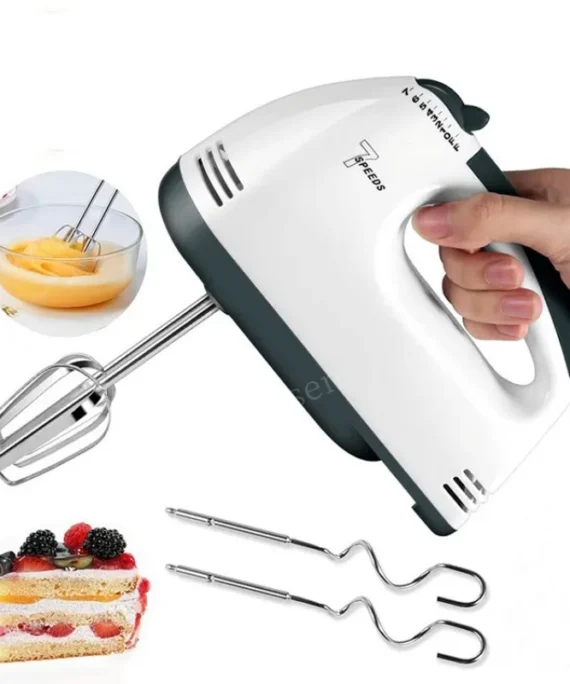 Multifunctional Electric Food Blender 7 Speed Mini Mixer Food Cake Baking Dough Mixer Handheld Mixer Egg Beater Automatic Cream