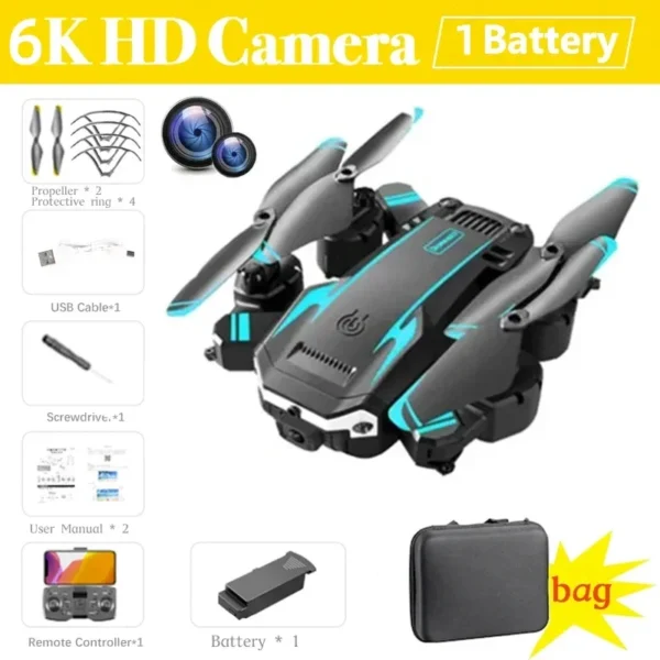 G6 Pro GPS Professional Drone 8K HD Dual-Camera Aerial Photography Omnidirectional Obstacle Avoidance Quadrotor RC Distance 5KM - Image 10