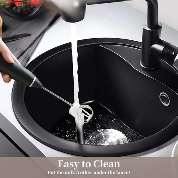 Portable Electric Milk Frothers Handheld Blender USB Mini Coffee Maker Whisk Mixer Cappuccino Cream Egg Beater Food Blender - Image 13