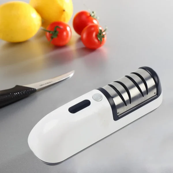 Professional Electric Knife Sharpener 3-Speed Home Kitchen Knives Sharpening NEW