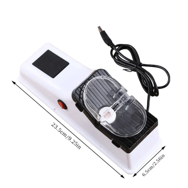 Electric Knife Sharpener Professional Knife Sharpener Fast Sharpening With Protective Cover For Restaurant Home Kitchen Gadget - Image 6