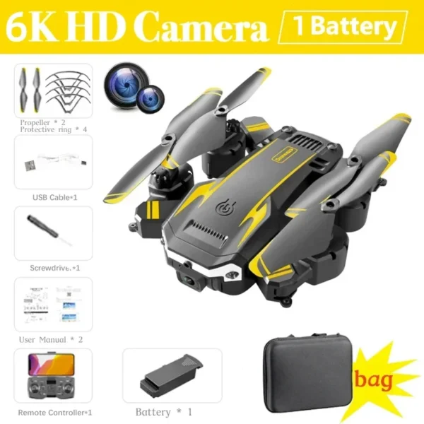 G6 Pro GPS Professional Drone 8K HD Dual-Camera Aerial Photography Omnidirectional Obstacle Avoidance Quadrotor RC Distance 5KM - Image 9