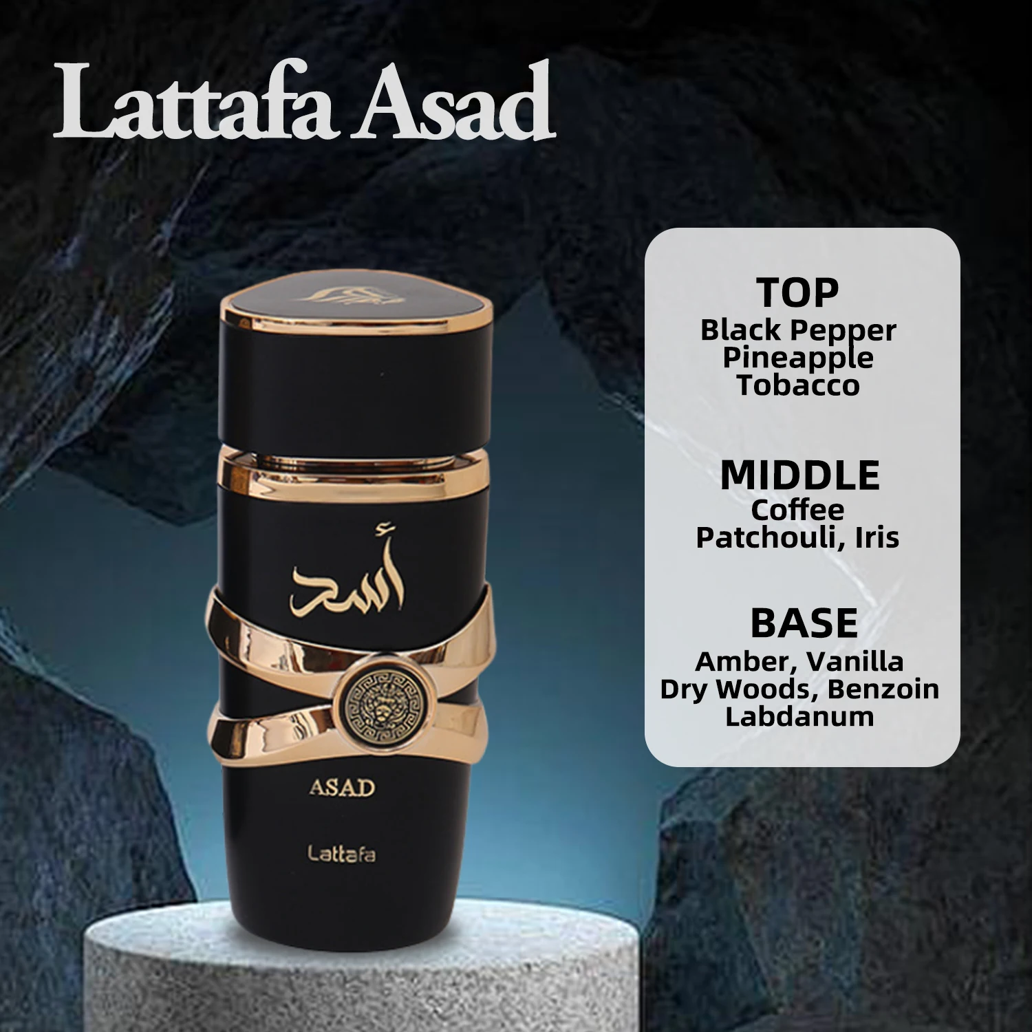 100ml Original Asad Men's Eau de Parfum Spray Original Arab Perfume High Quality Long Lasting Fragrance Spray for Women - Image 10
