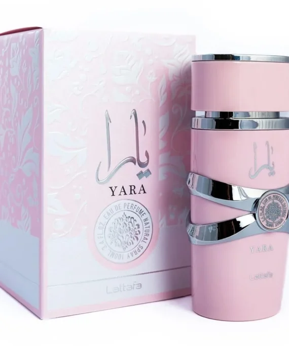 Lattafa Yara Pink Edition For Women Eau de Perfume Spray, 3.40 Ounce / 100 ml Long-Lasting Floral Scent Best Valentine's Day Gif