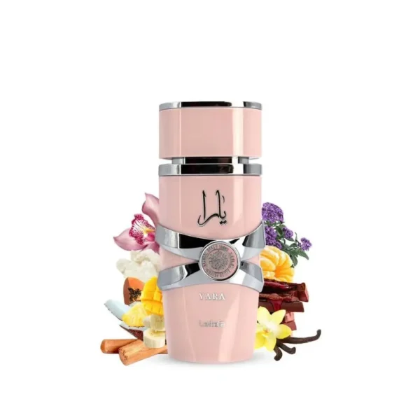 Lattafa Yara Pink Edition For Women Eau de Perfume Spray, 3.40 Ounce / 100 ml Long-Lasting Floral Scent Best Valentine's Day Gif - Image 4