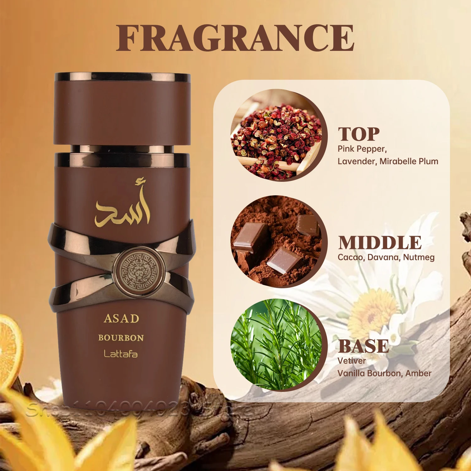 100ml Original Asad Men's Eau de Parfum Spray Original Arab Perfume High Quality Long Lasting Fragrance Spray for Women - Image 2